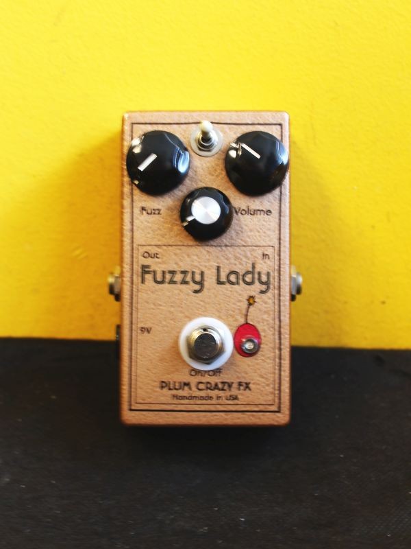 Plum Crazy FX Fuzzy Lady Fuzz Pedal